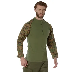 1/4 Zip Tactical Airsoft Combat Shirt