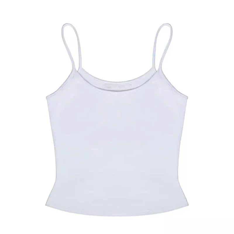 Afslappet enkel camisole top (Dame)