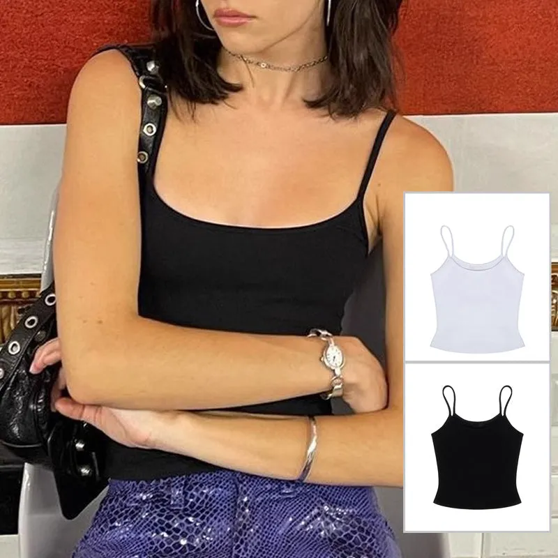 Afslappet enkel camisole top (Dame)