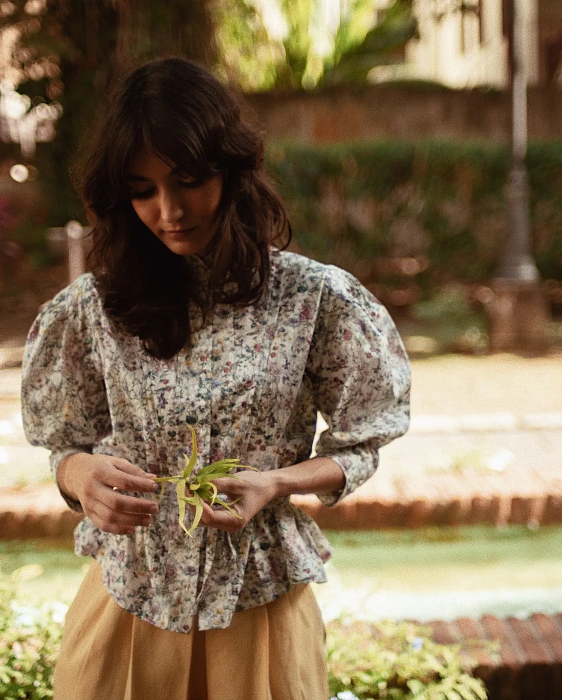 Alexandra blouse in wildflowers Liberty fabric