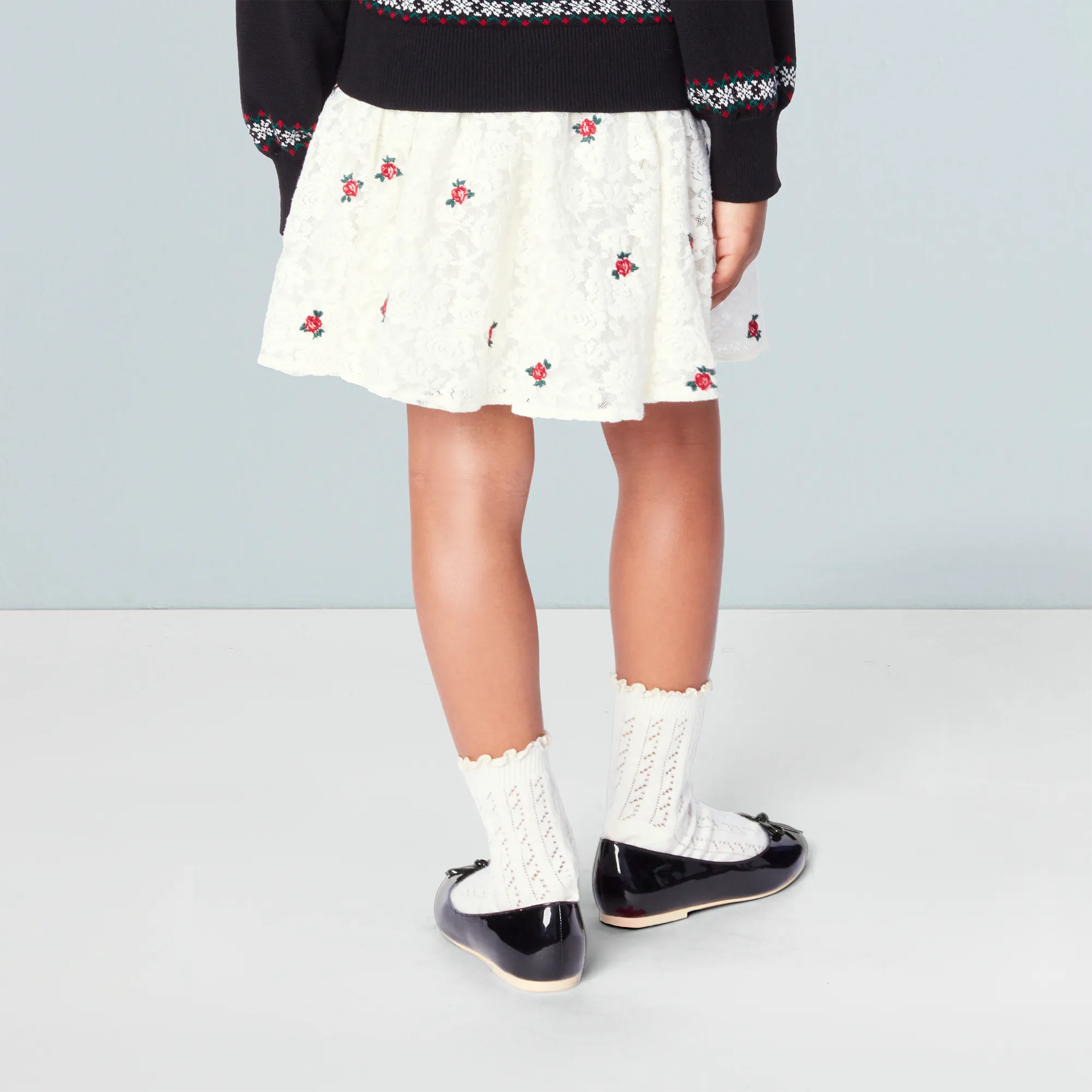 American Girl® x Janie and Jack Holiday Rose Skirt for Girls