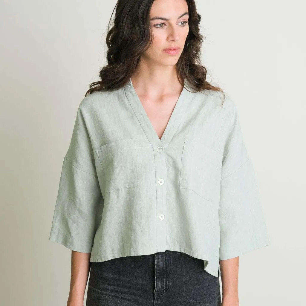 Ava Boxy Blouse