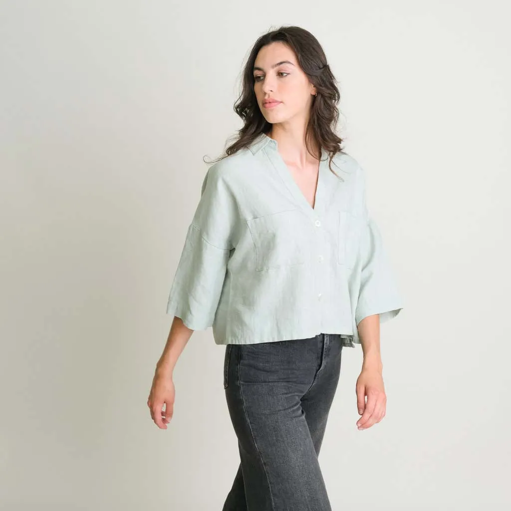 Ava Boxy Blouse