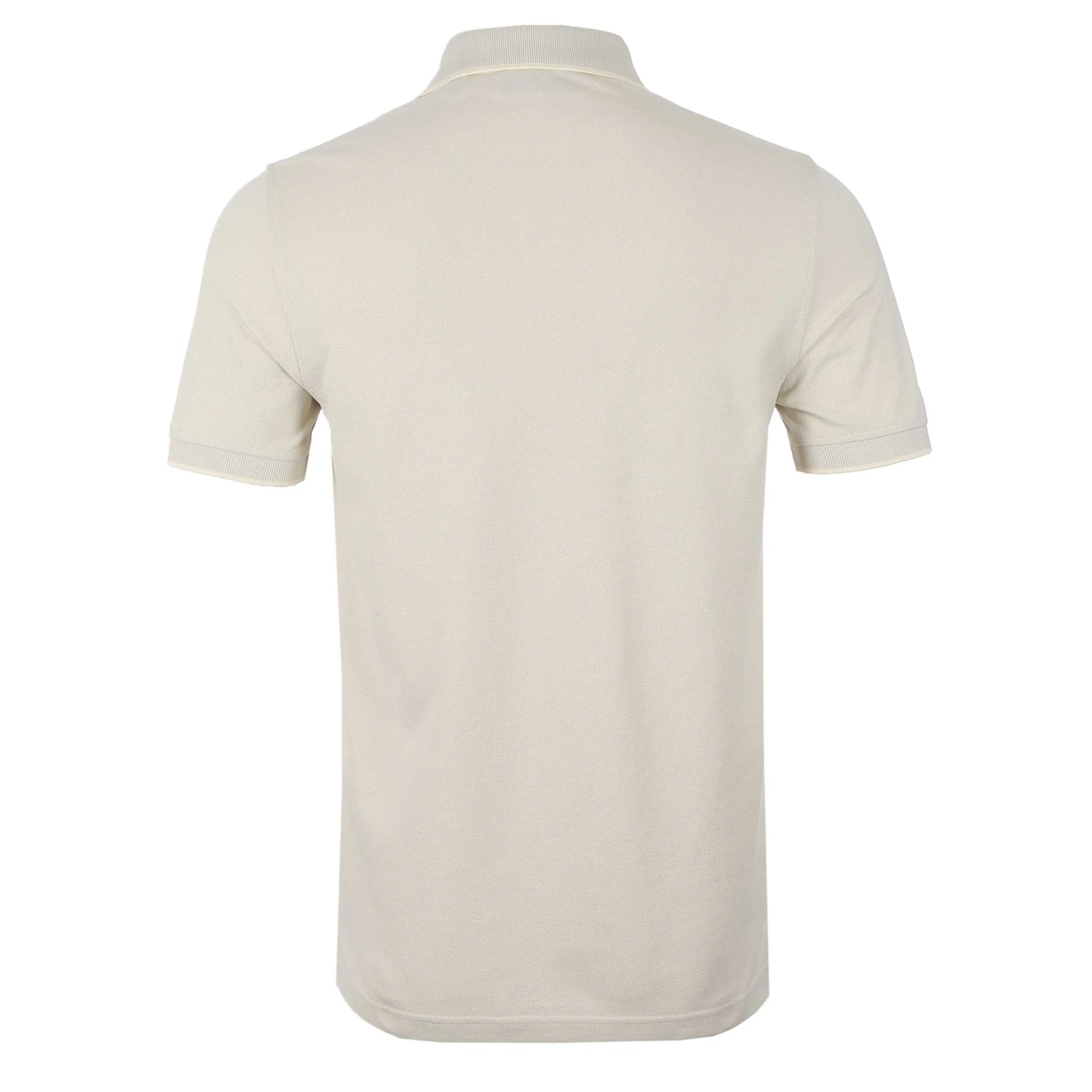 Belstaff Tipped Short Sleeve Polo Shirt in Moonbeam