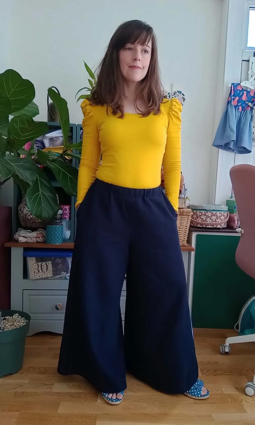 Bobbins and Buttons Fern Culottes