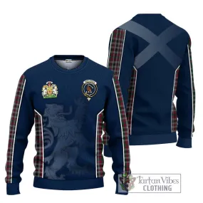 Borthwick Tartan Ugly Sweater with Family Crest and Lion Rampant Vibes Sport Style