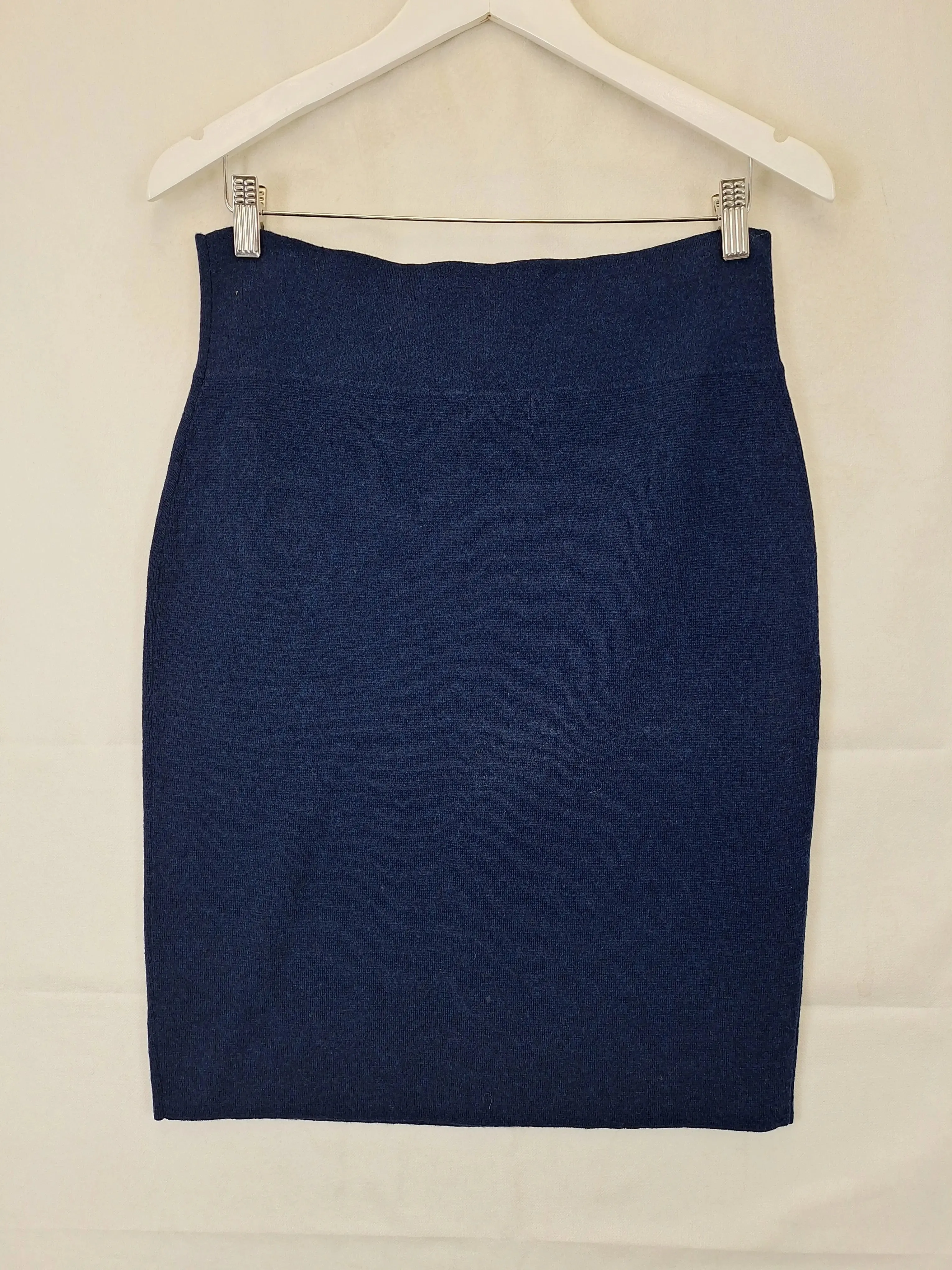 Bridge & Lord Essential Soft Cashmere Midi Skirt Size L