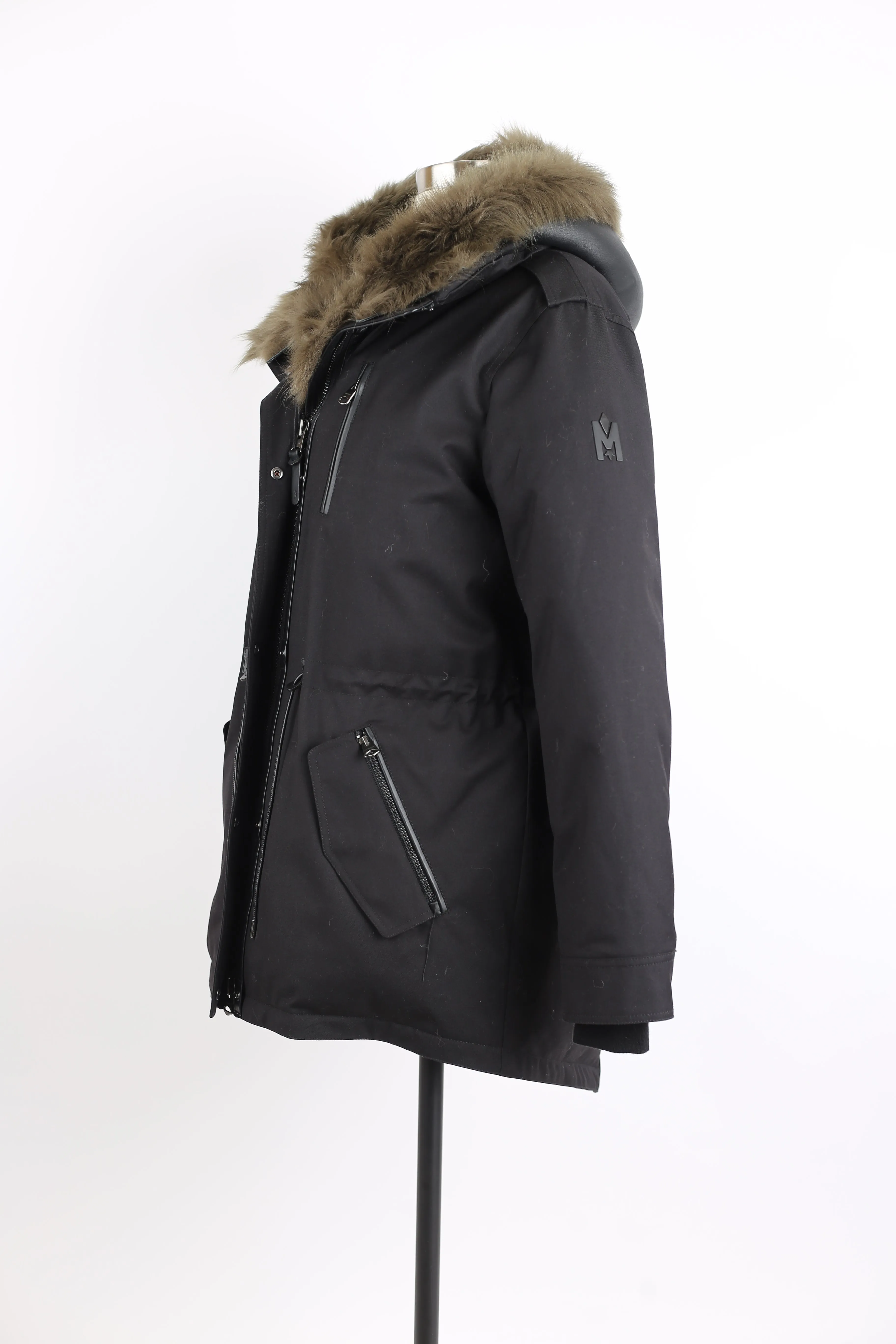 Charlene Down Parka - Removable Fur Hood & Bib