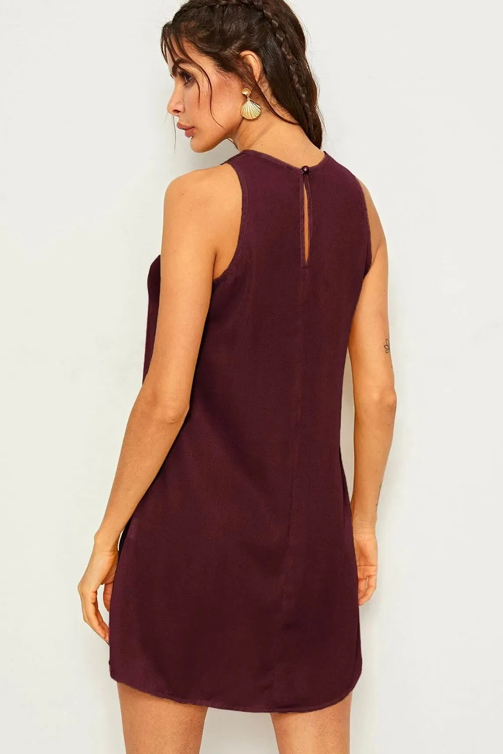 Close Neck Dress