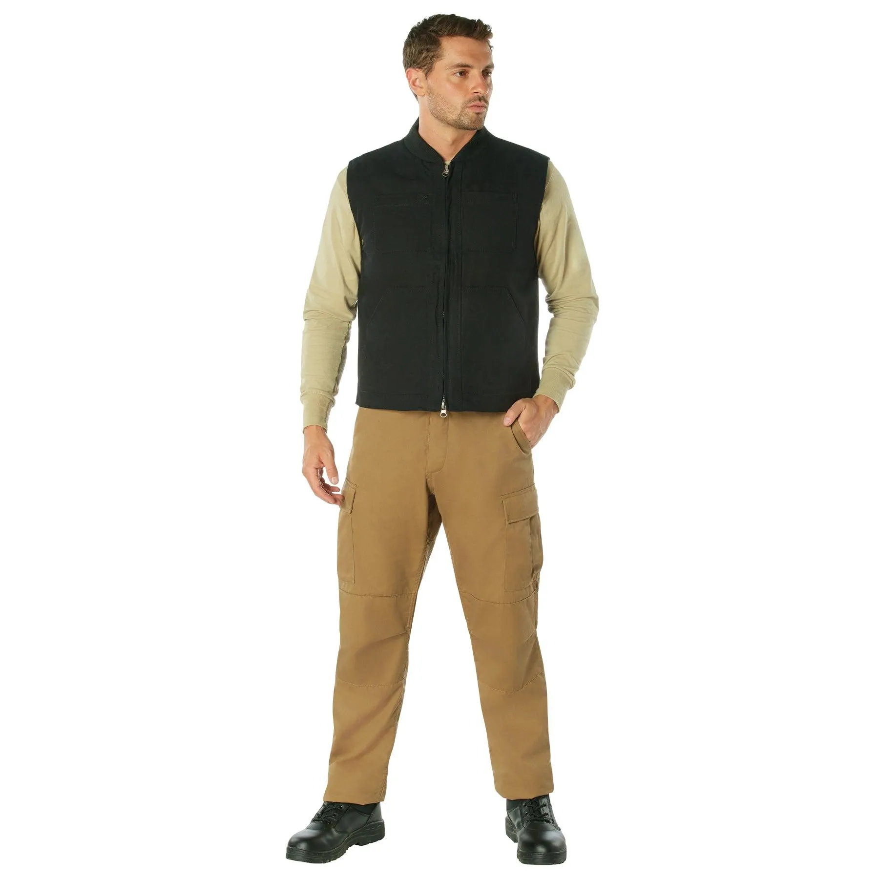 Concealed Carry Backwoods Canvas Vest