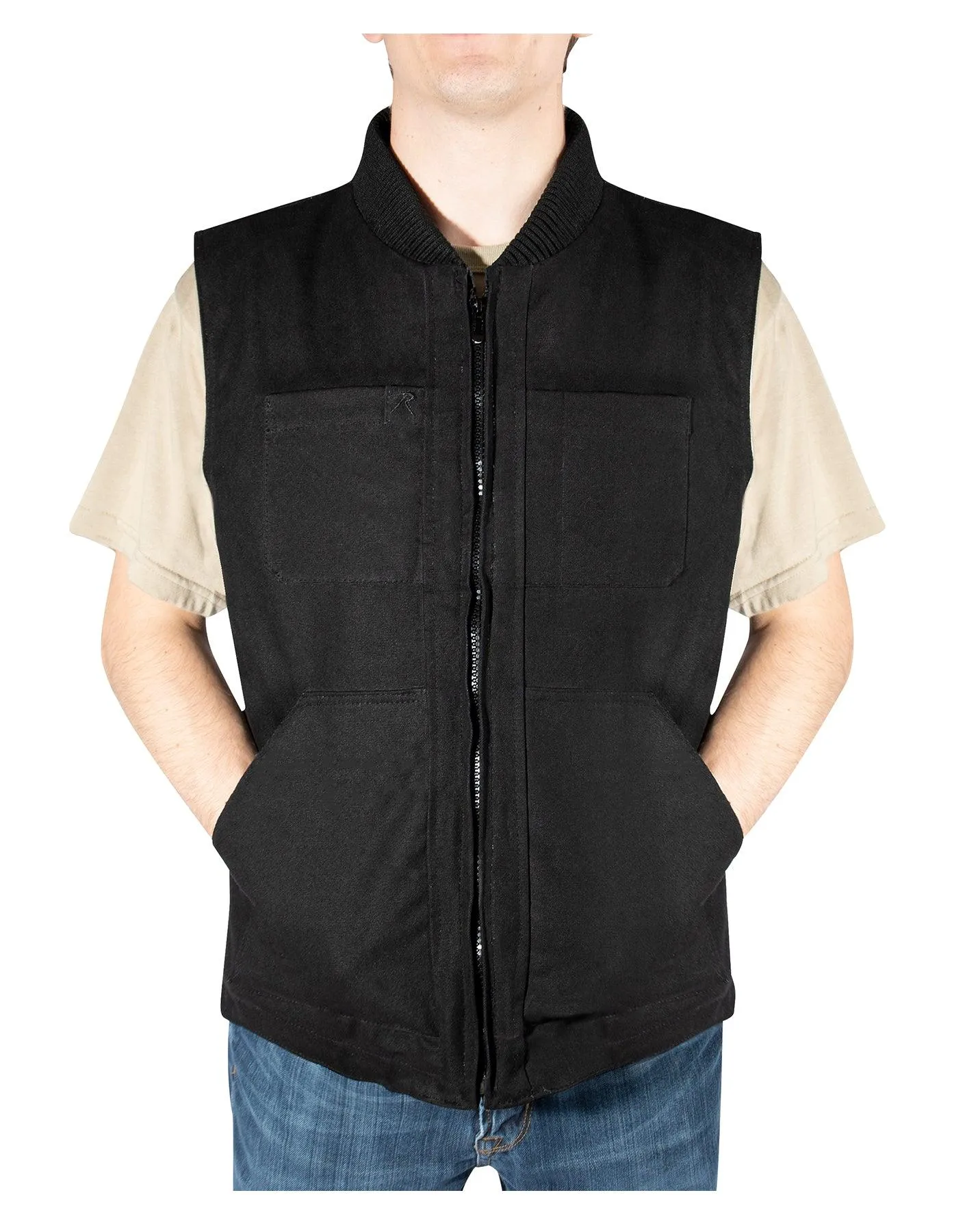 Concealed Carry Backwoods Canvas Vest