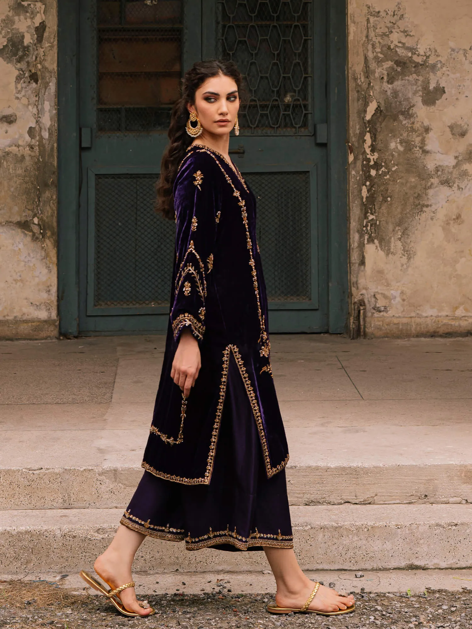 Couture Autumn Winter '23 - Alisha Kurti W/ Culottes