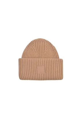 Cresta Rib Beanie, Sand