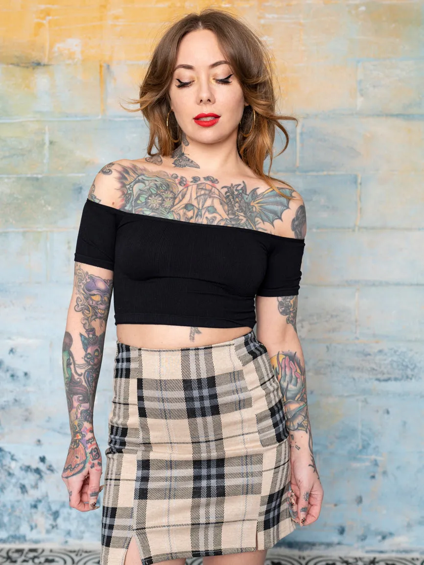 Dreamer Plaid Skirt