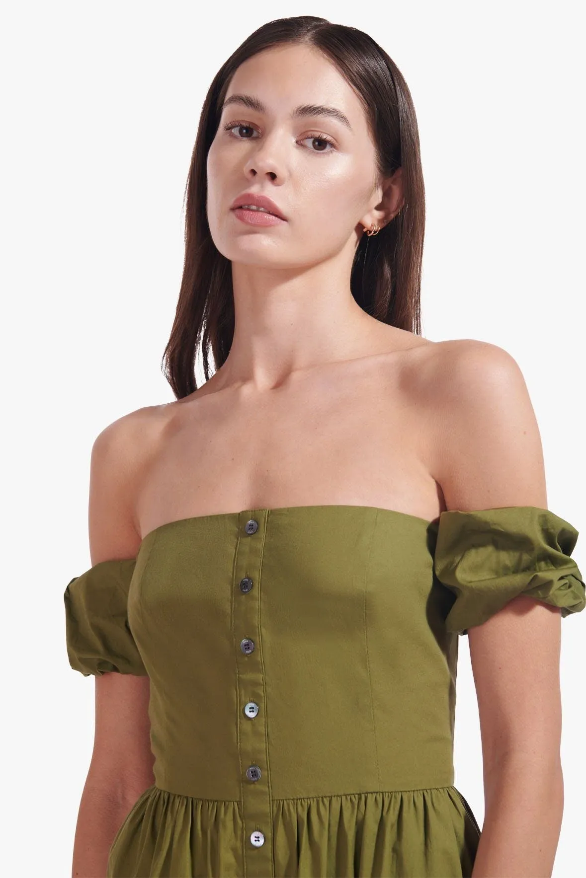 ELIO DRESS | OLIVE