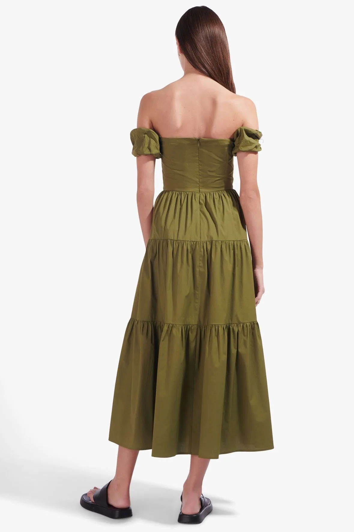 ELIO DRESS | OLIVE