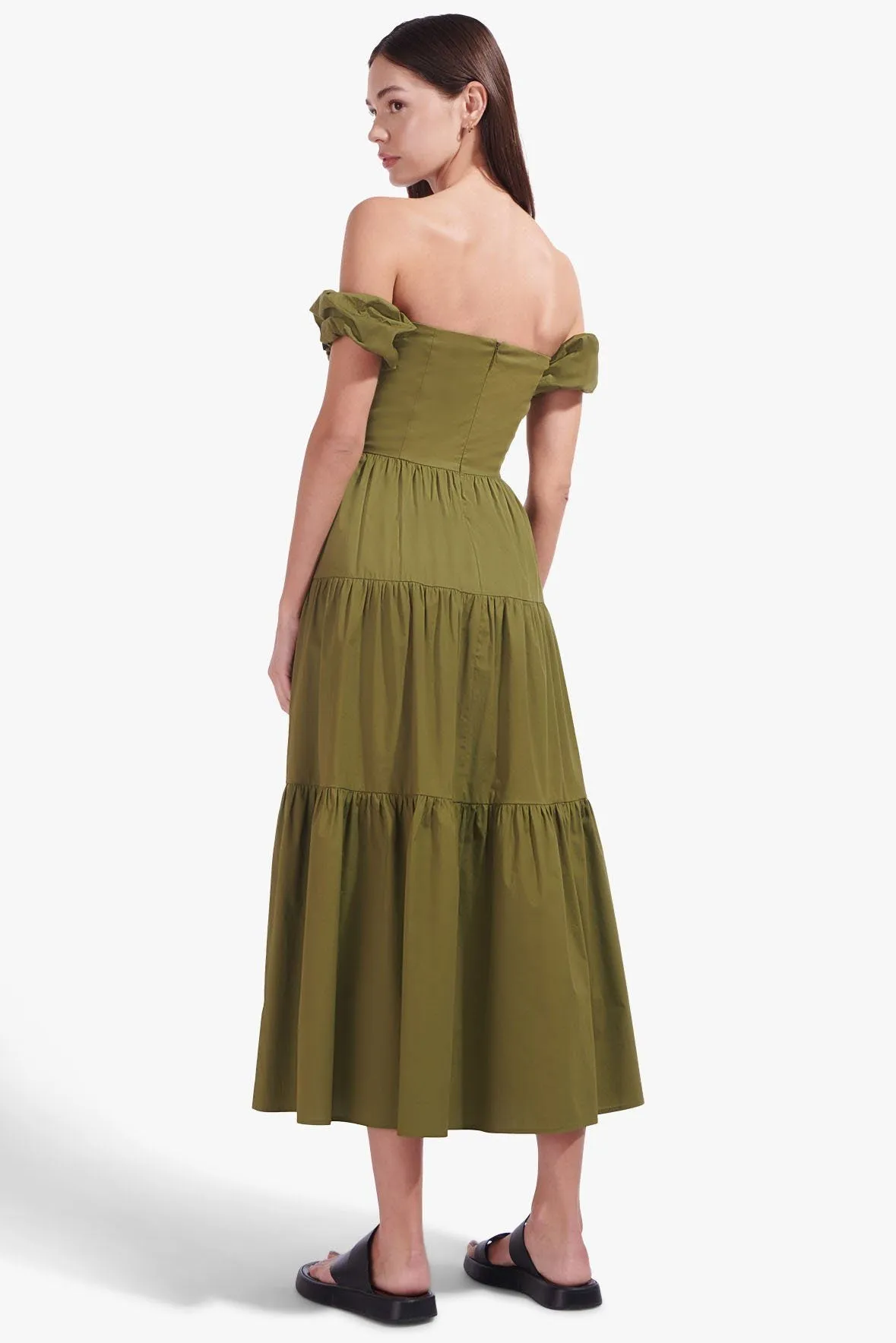 ELIO DRESS | OLIVE