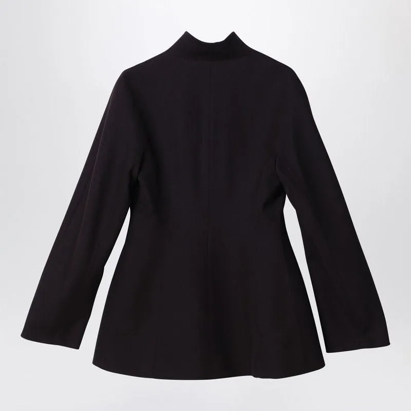 FENDI Elegant Kimono Sleeve Wool Jacket