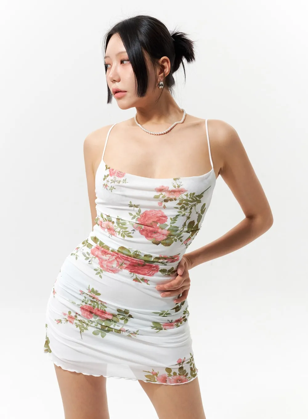 Flower Mini Dress IU322