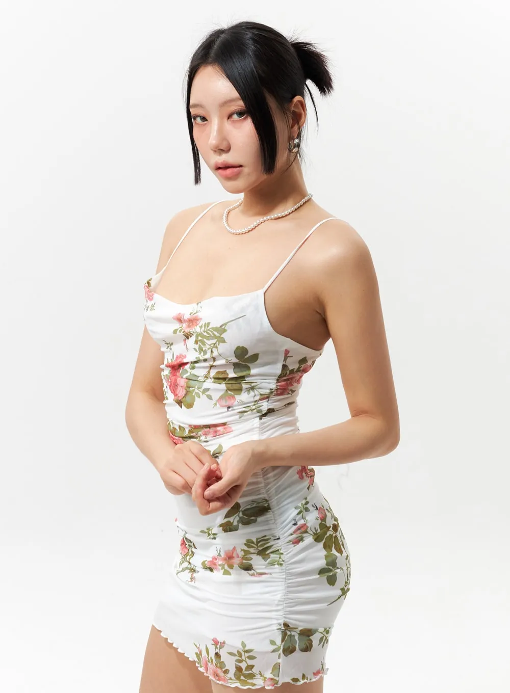 Flower Mini Dress IU322