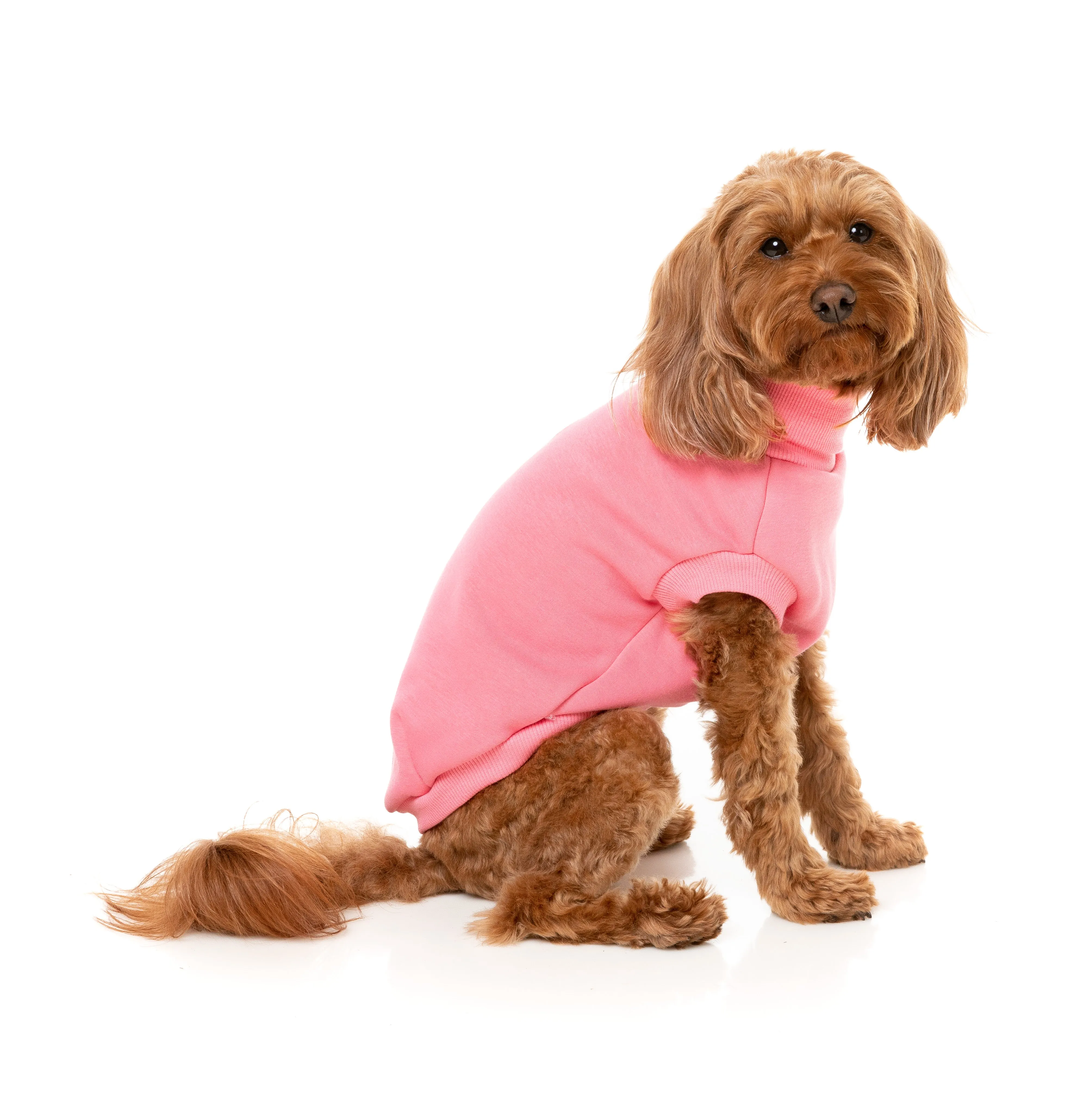 FuzzYard Stevie Dog Sweater Pink