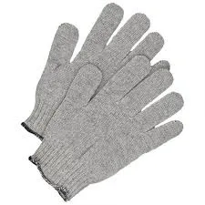 Glove Liner Wool Machine Knit White