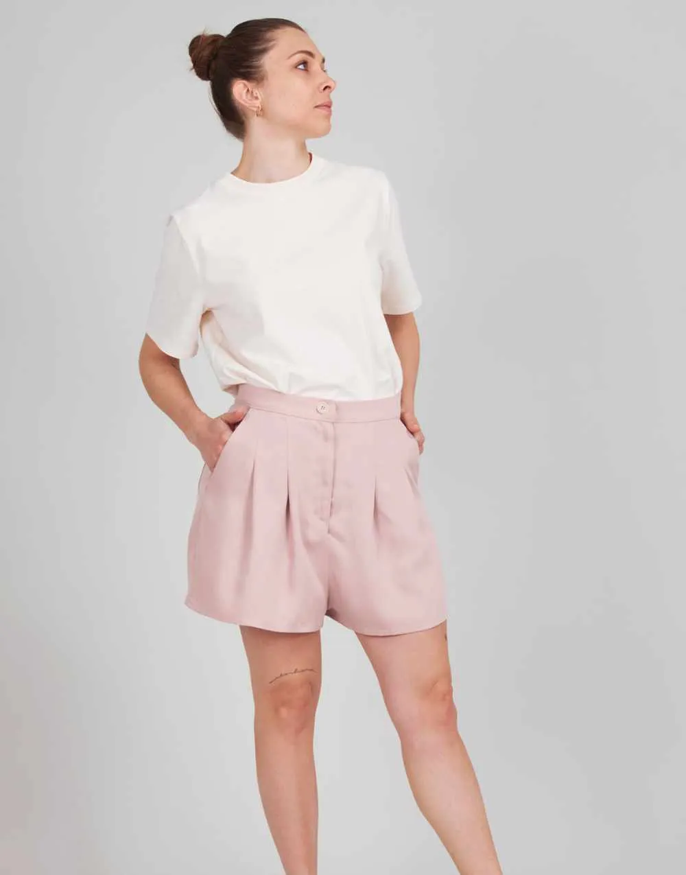 Harmonie High Waisted Trouser & Shorts Sewing Pattern, I AM Patterns