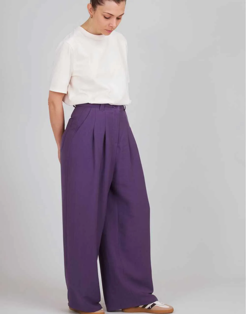 Harmonie High Waisted Trouser & Shorts Sewing Pattern, I AM Patterns