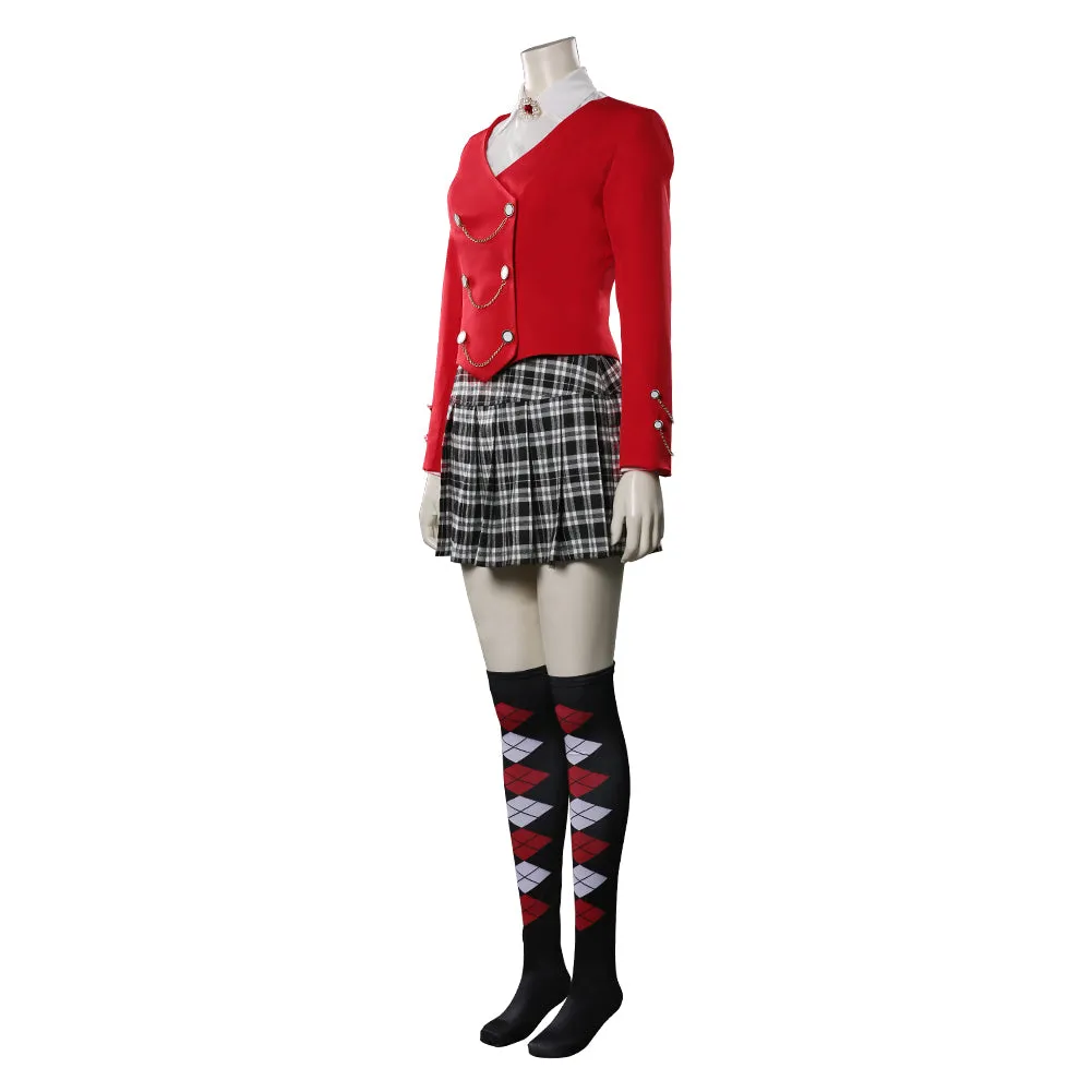 Heathers The Musical-Heather Chandler Uniform Skirt Outfits Halloween Carnival Costume Cosplay Costume