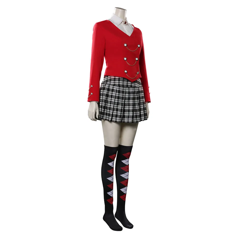 Heathers The Musical-Heather Chandler Uniform Skirt Outfits Halloween Carnival Costume Cosplay Costume