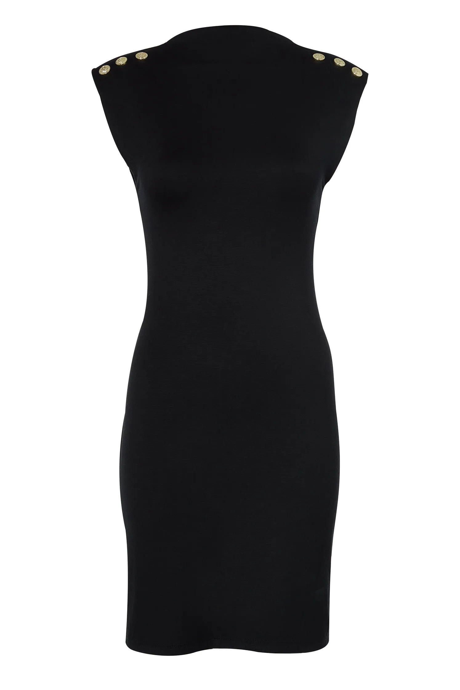 Holland Cooper Harper Sleeveless Mini Dress in Black