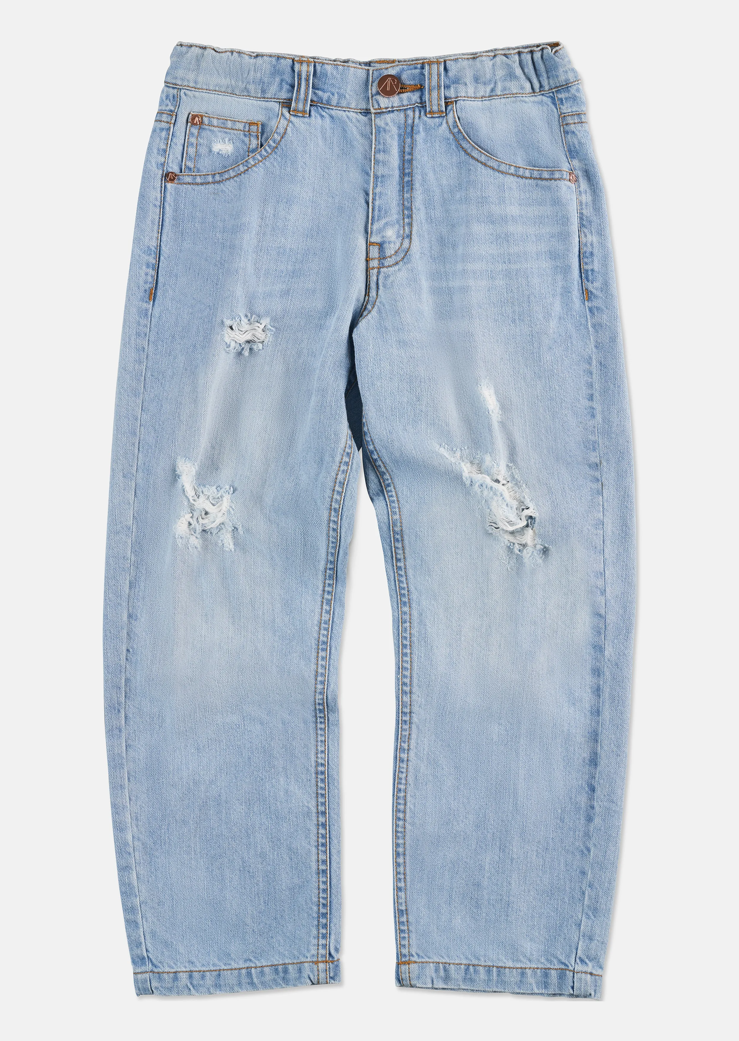 Jamie Wide Leg Ripped Jean