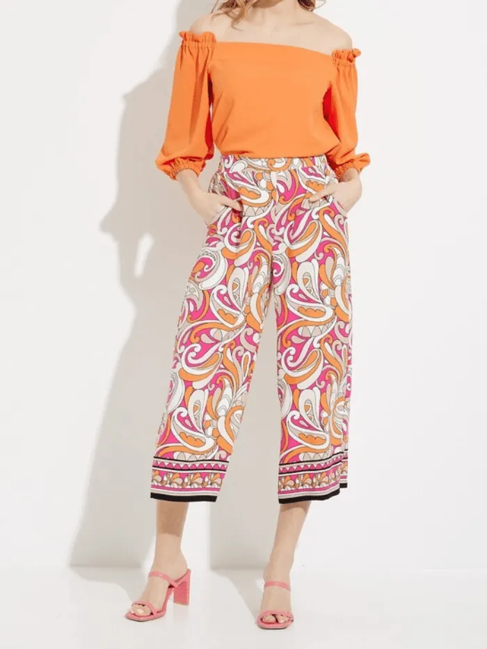 Joseph Ribkoff Printed Trousers 232044 2539