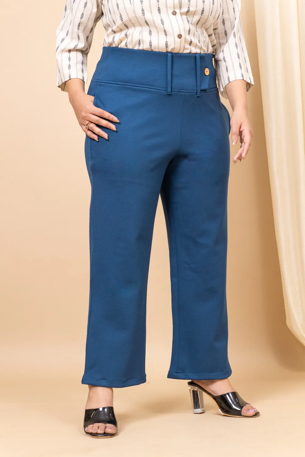 Lady Leader high waist Pants with pockets