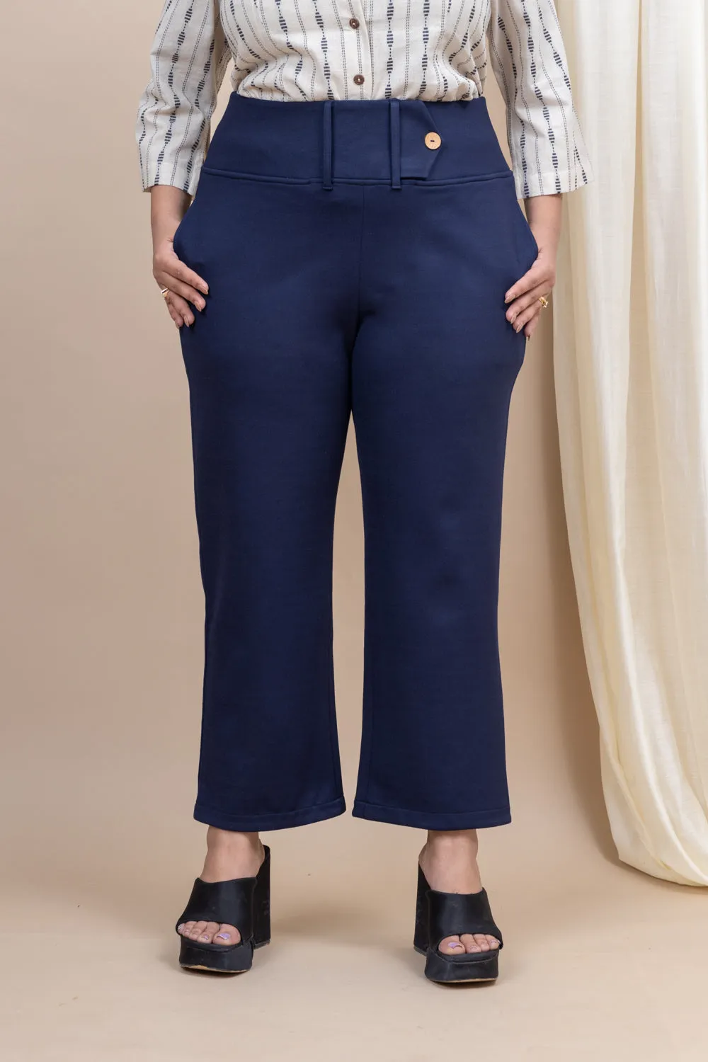 Lady Leader high waist Pants with pockets