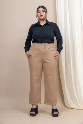 Lady Leader high waist Pants with pockets