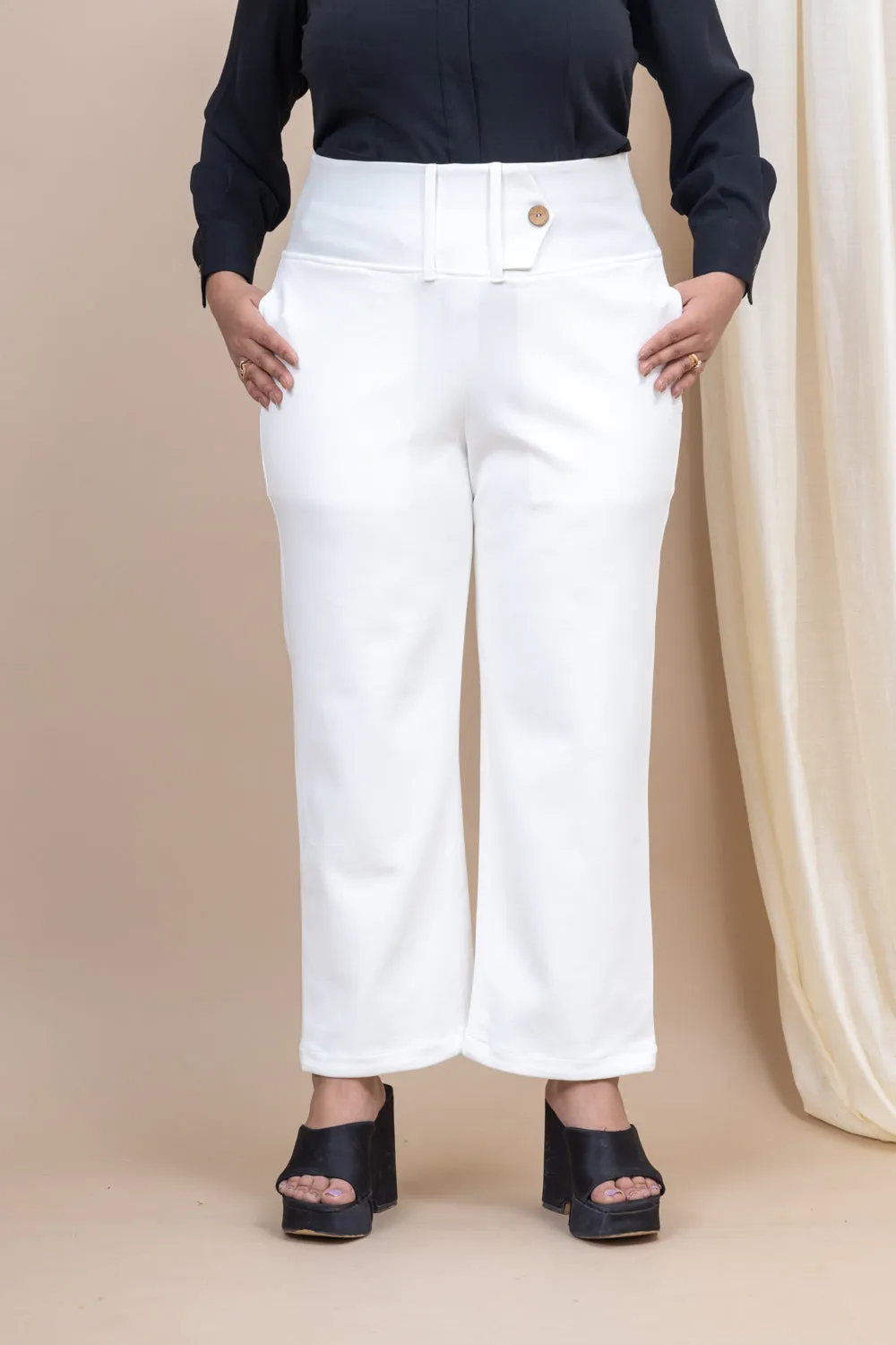 Lady Leader high waist Pants with pockets