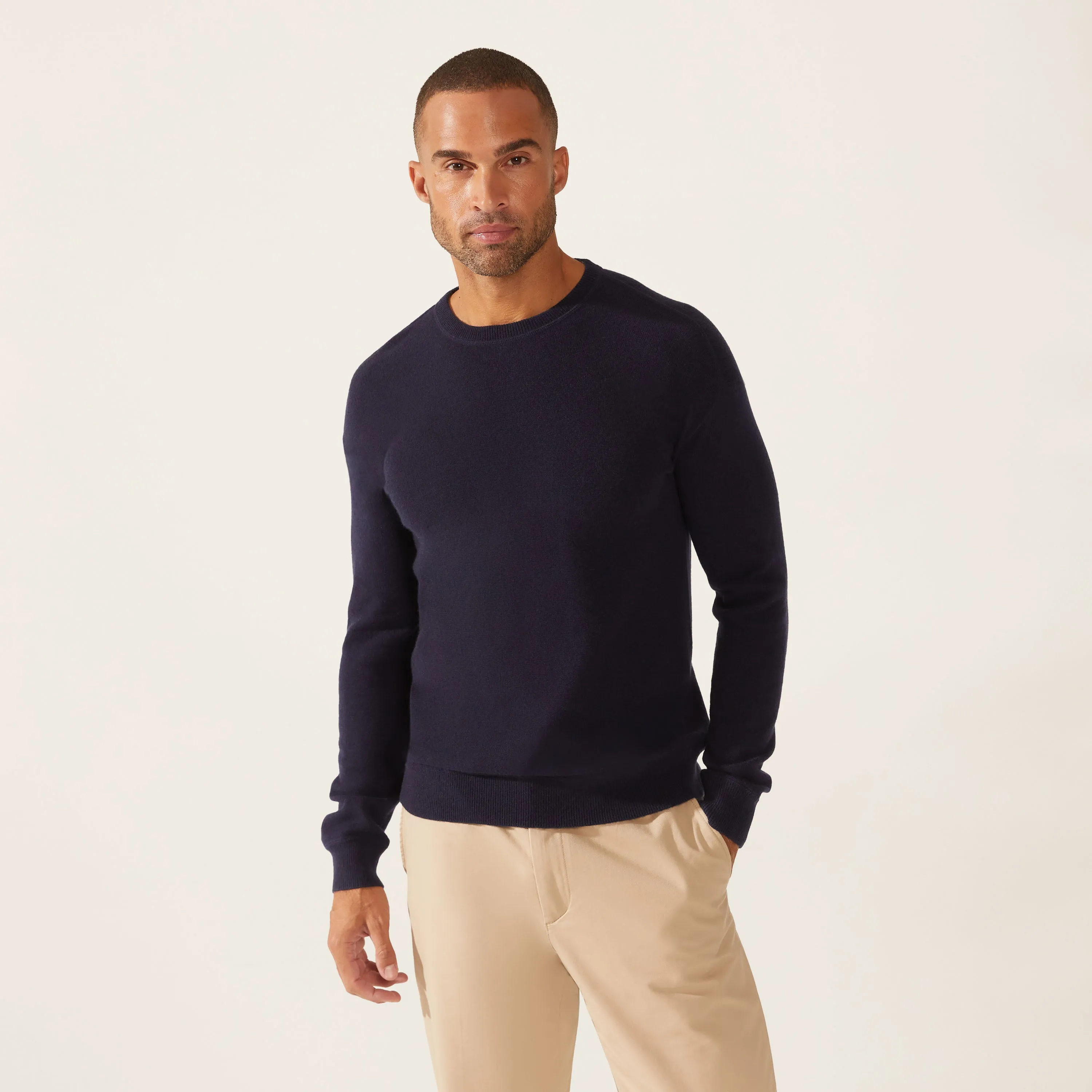 Mateo Cashmere Crewneck Sweater