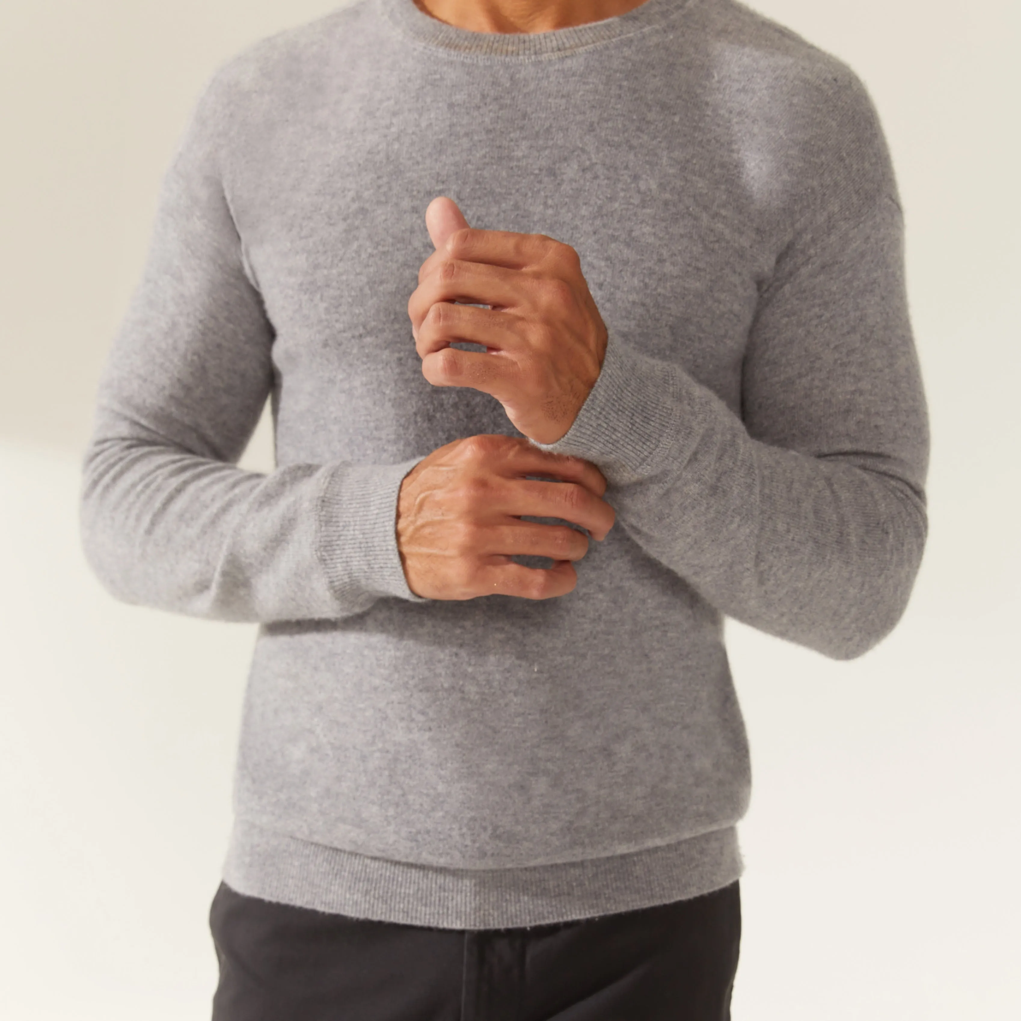 Mateo Cashmere Crewneck Sweater