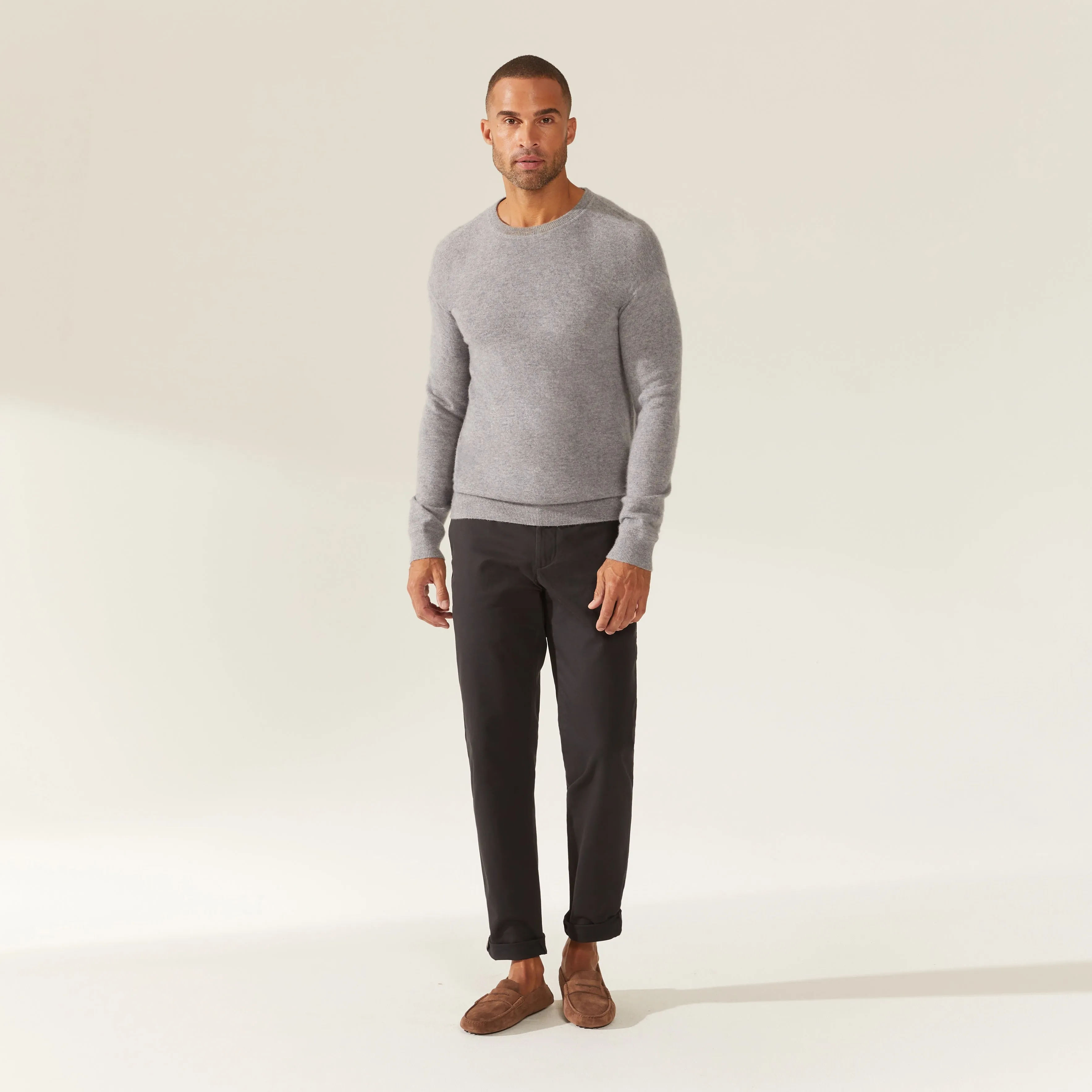 Mateo Cashmere Crewneck Sweater