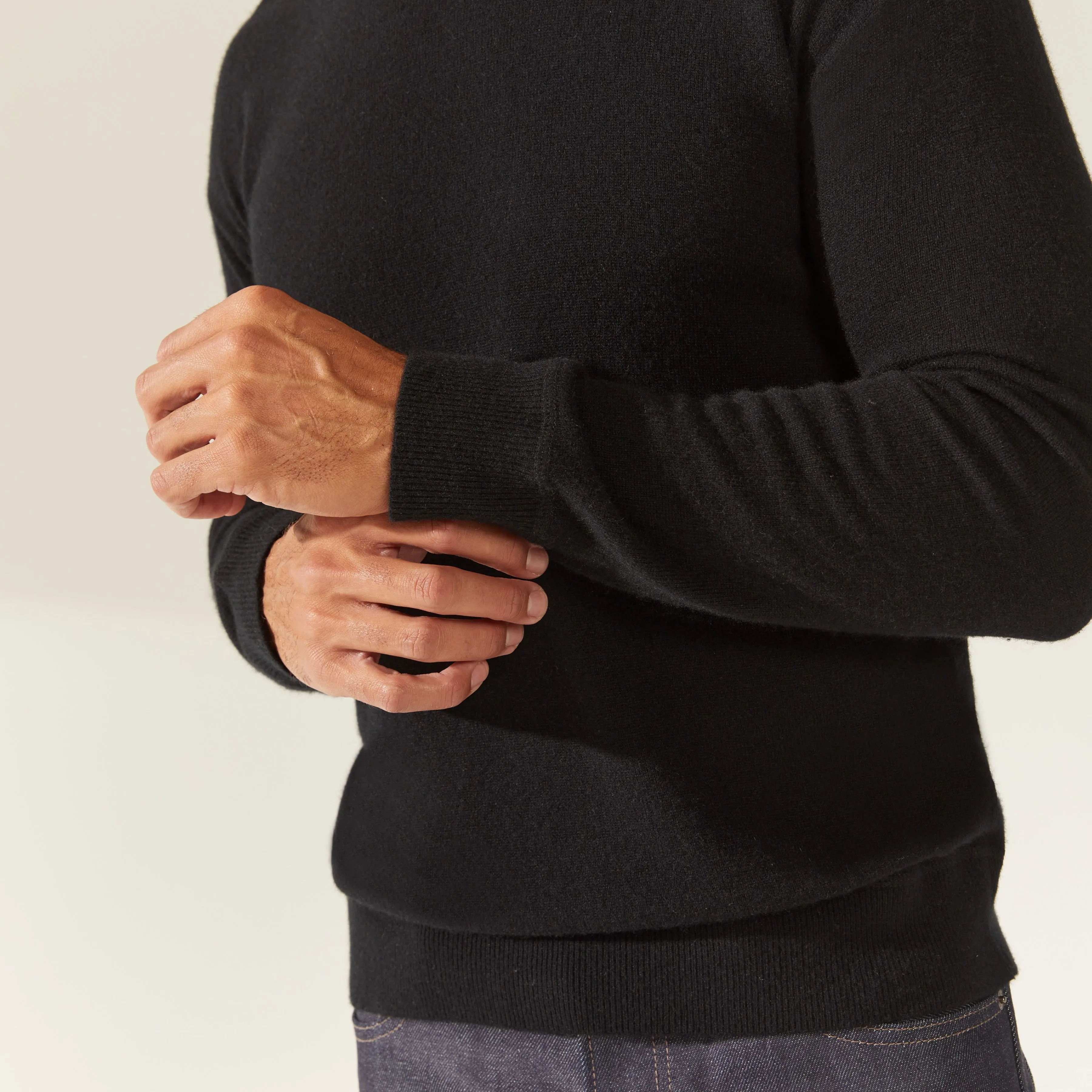 Mateo Cashmere Crewneck Sweater