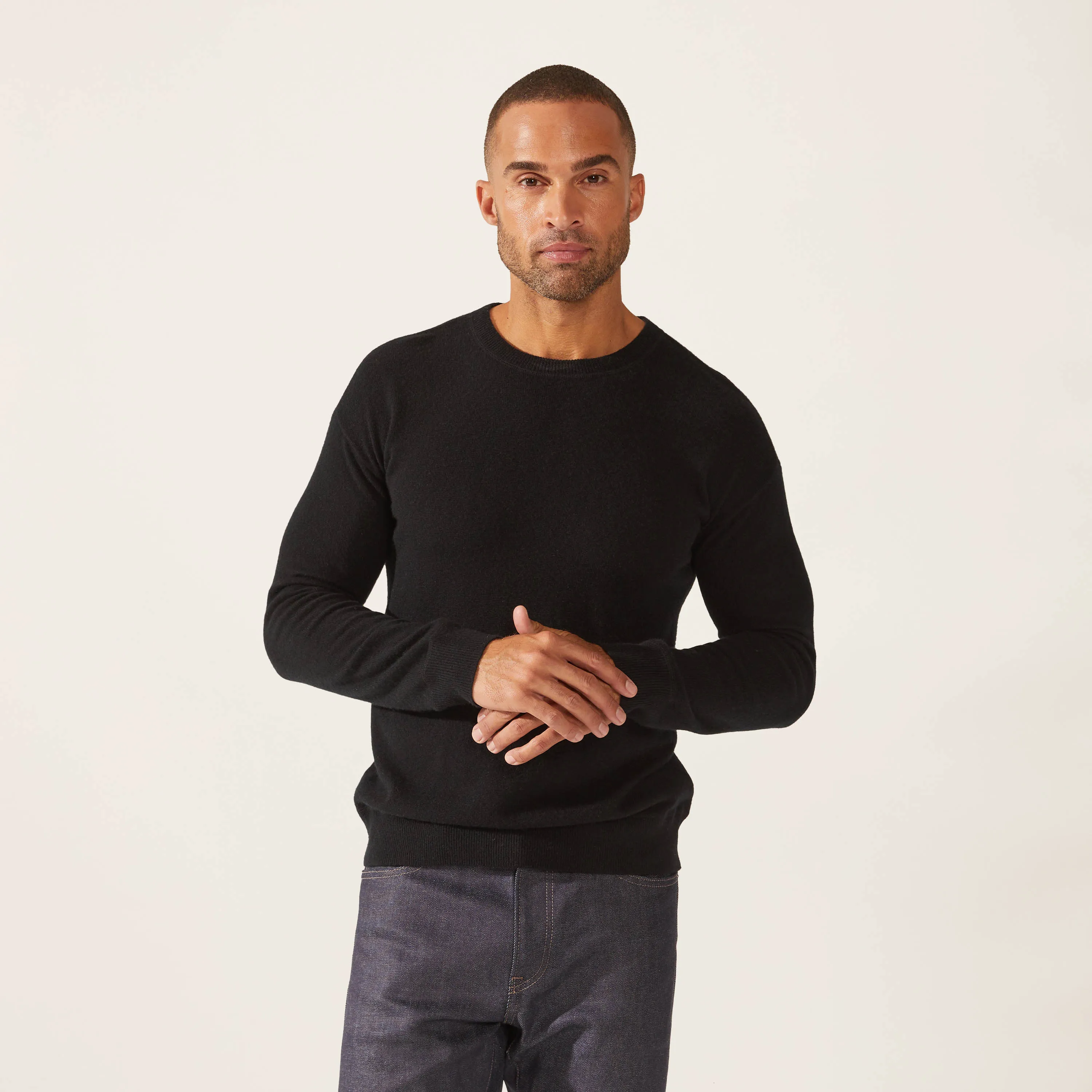 Mateo Cashmere Crewneck Sweater