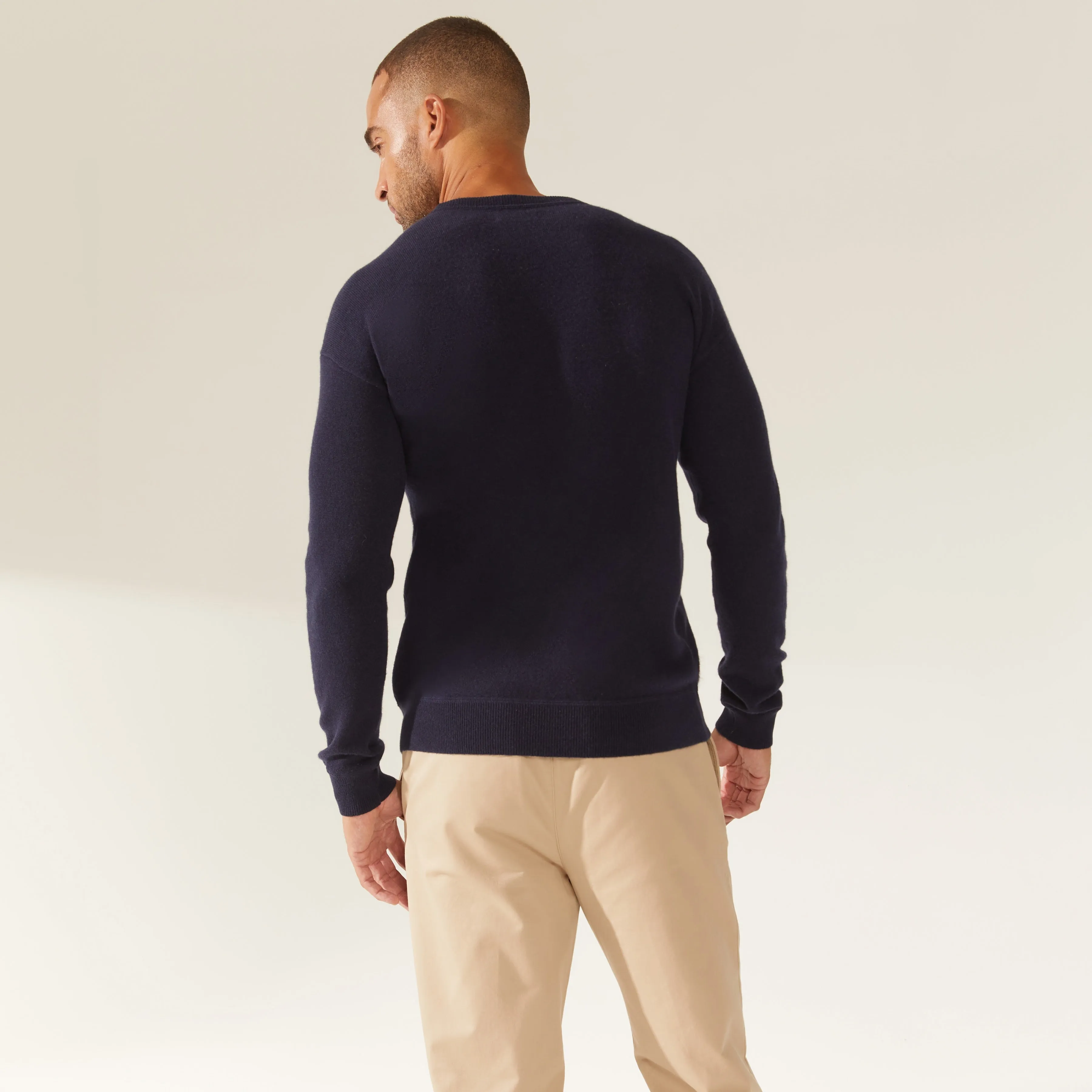 Mateo Cashmere Crewneck Sweater