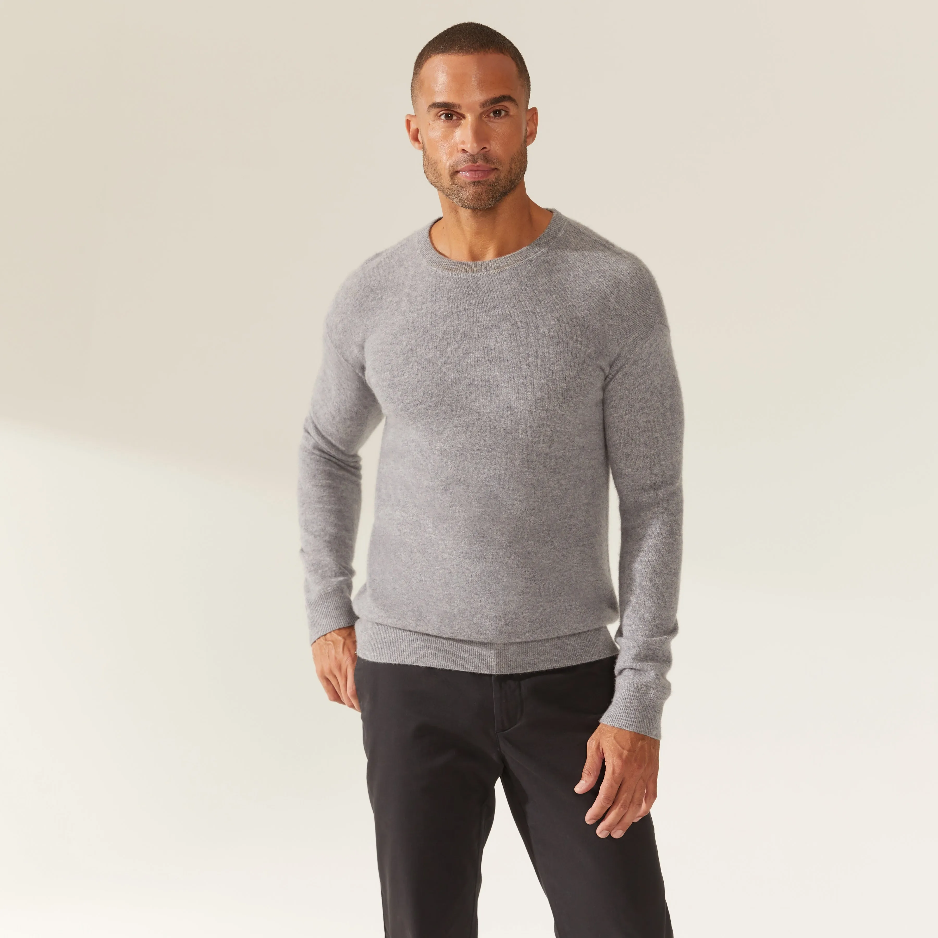 Mateo Cashmere Crewneck Sweater