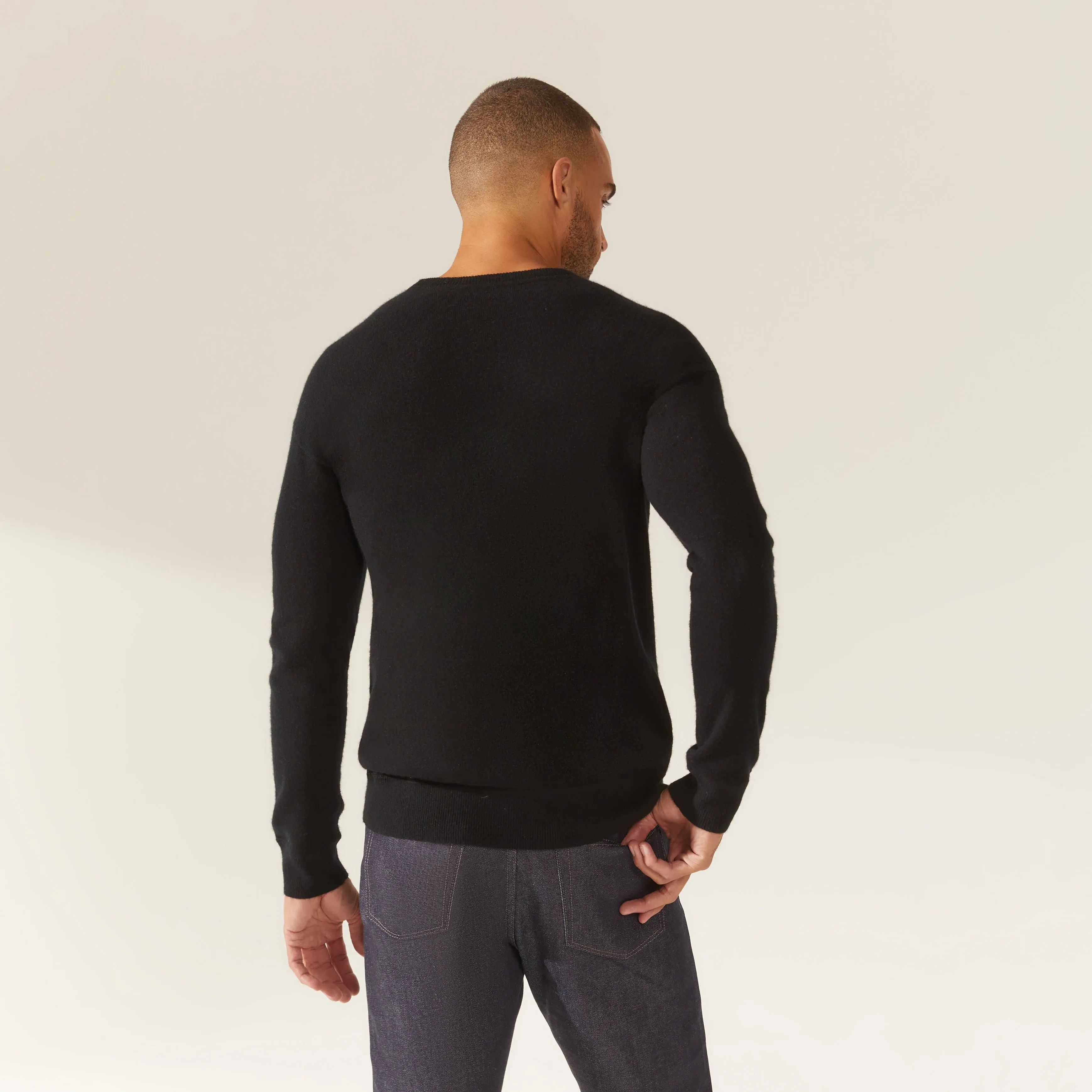 Mateo Cashmere Crewneck Sweater