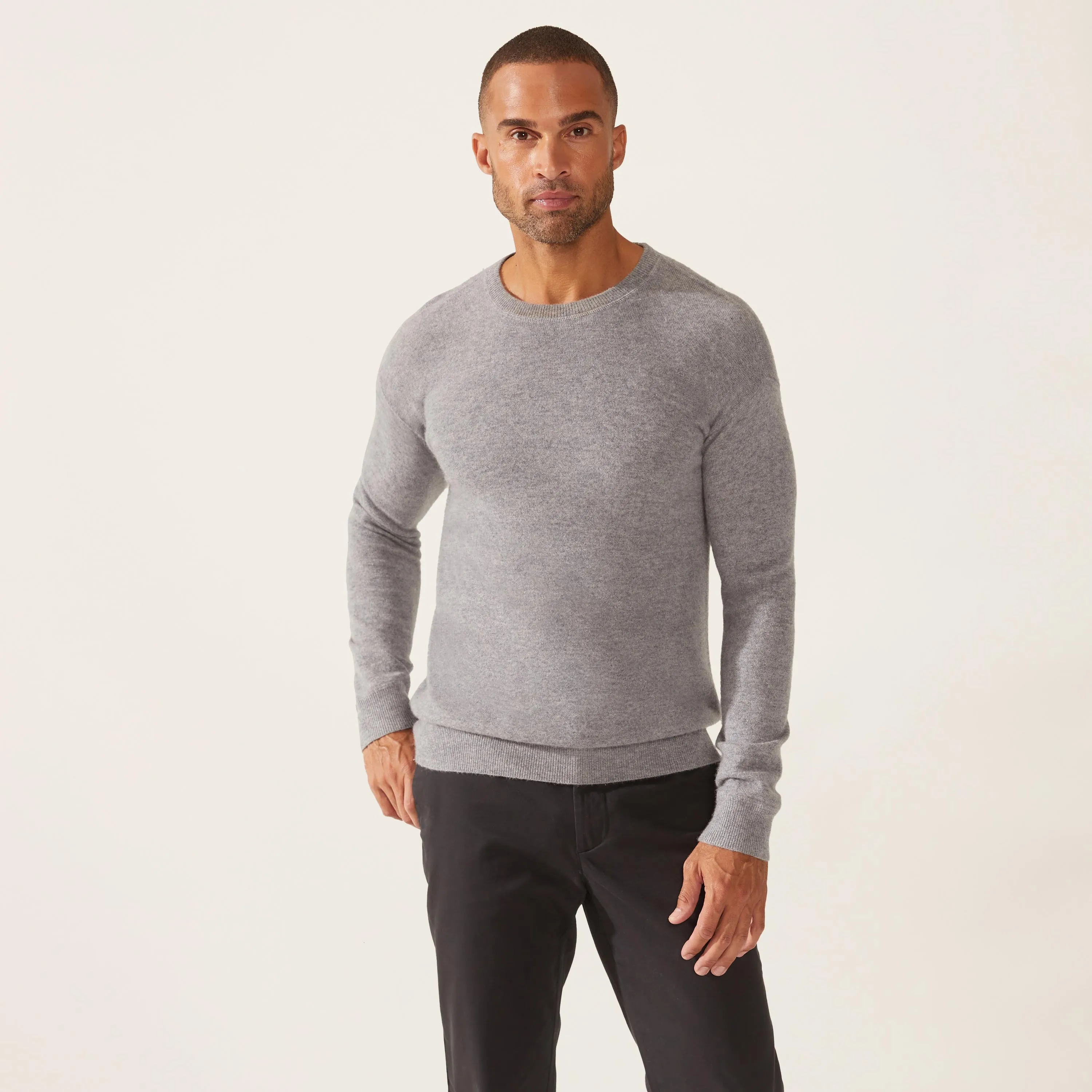 Mateo Cashmere Crewneck Sweater