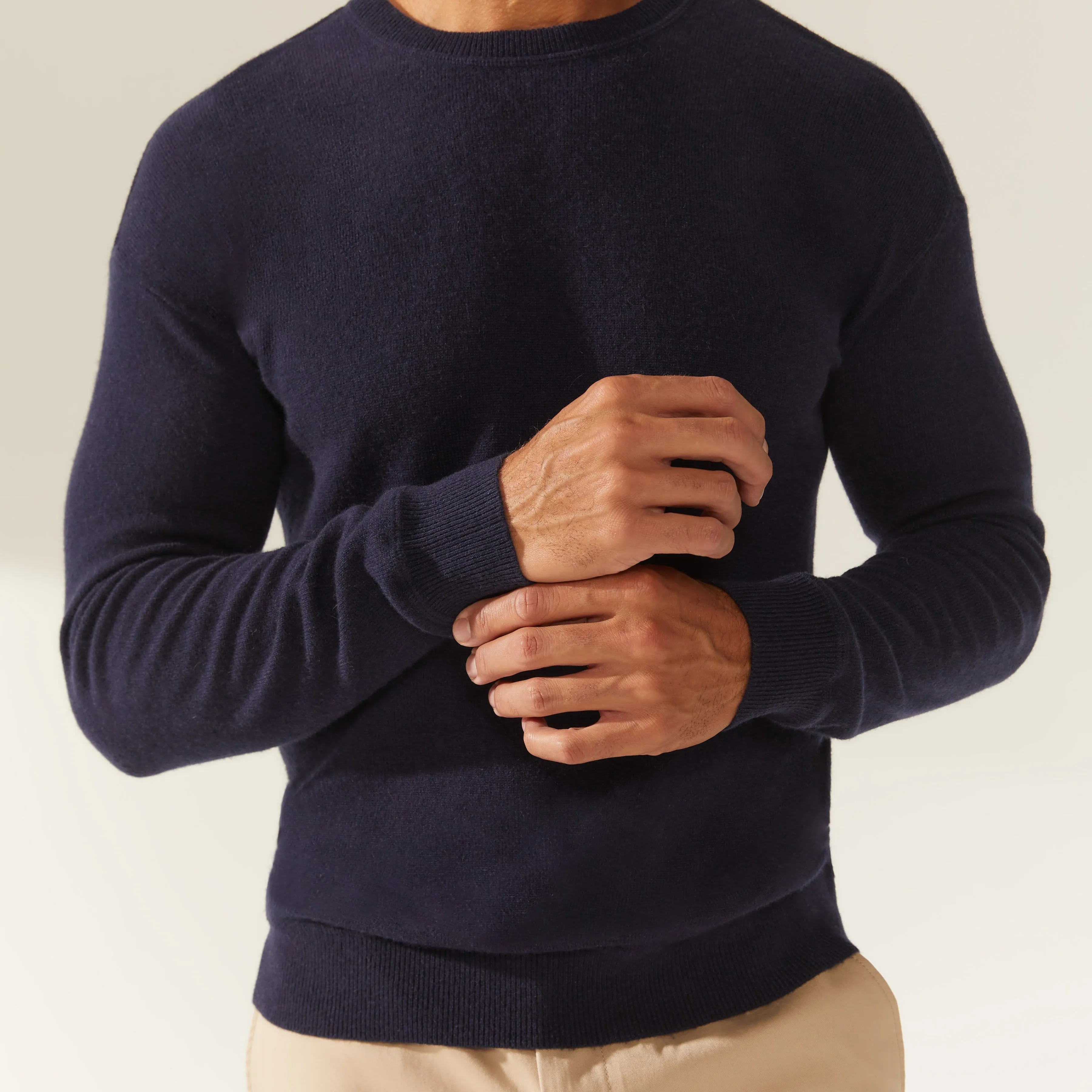 Mateo Cashmere Crewneck Sweater