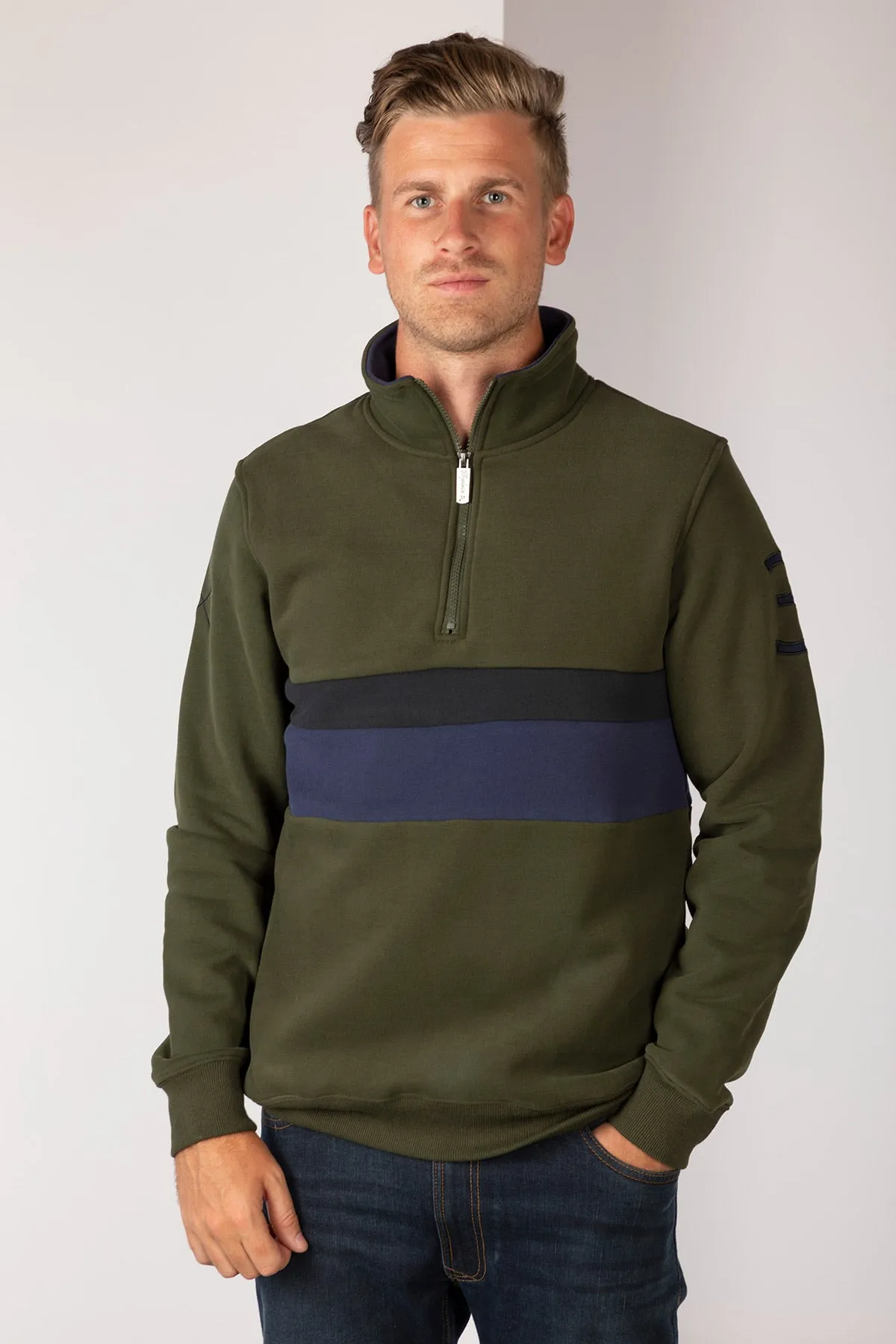 Men's Striped Sweatshirt - Beadlam