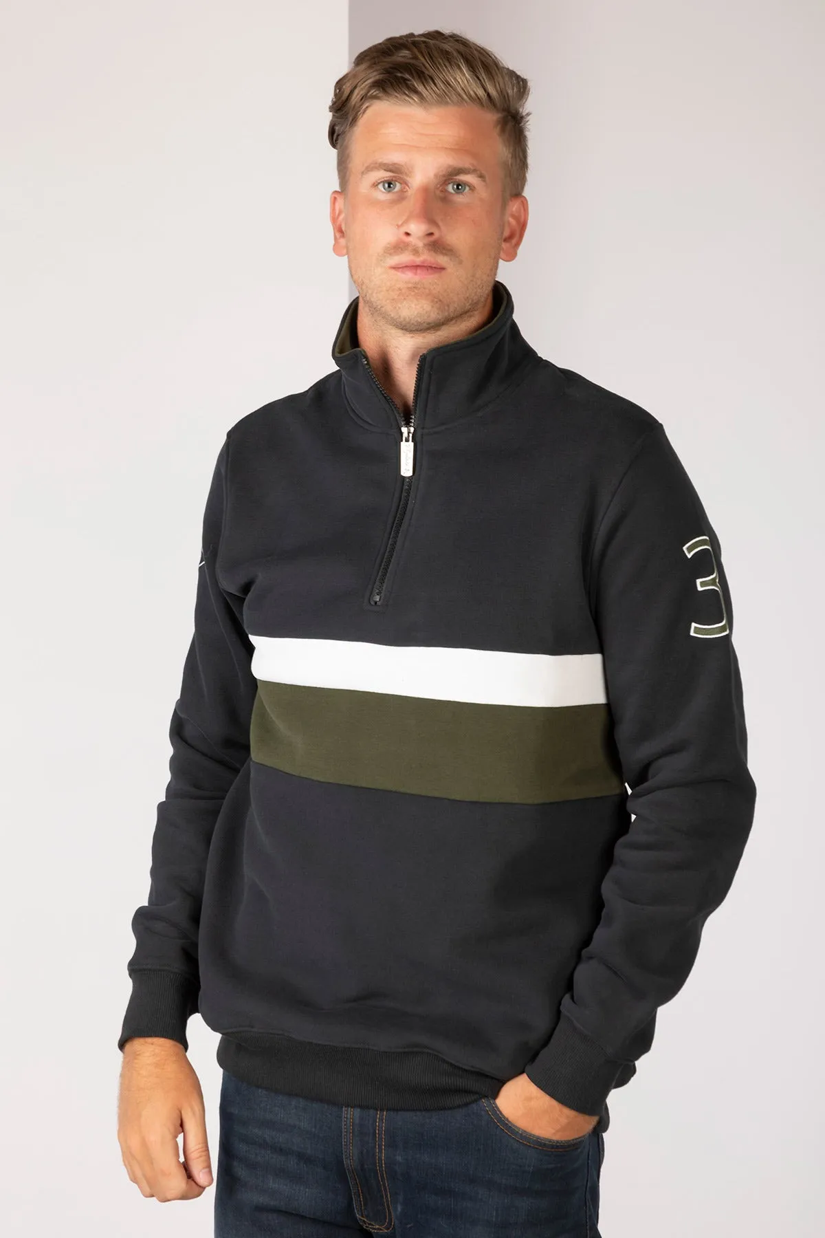 Men's Striped Sweatshirt - Beadlam