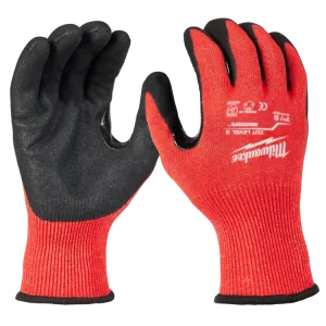 Milwaukee Cut Level 3 Nitrile Dipped Gloves